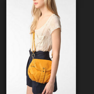 Urban Outfitters mustard yellow crossbody bag